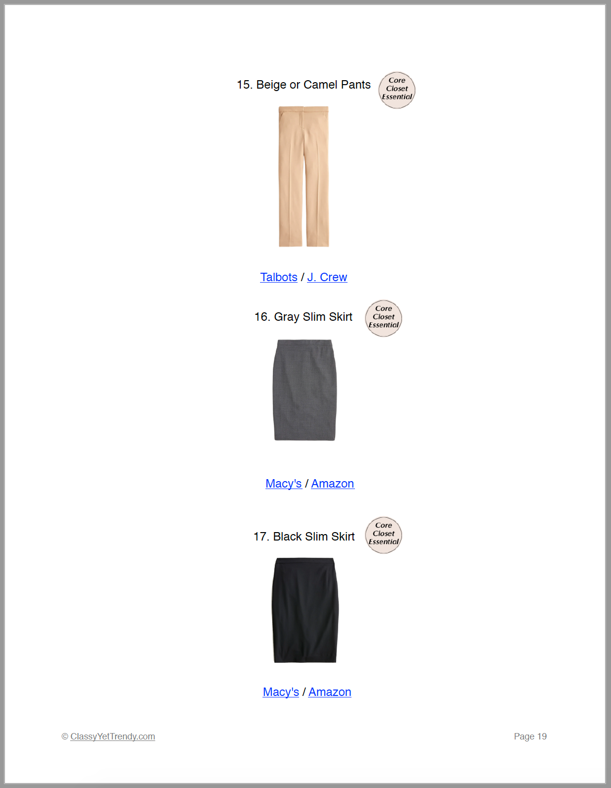 The Workwear Capsule Wardrobe - Winter 2022 Collection – ClassyYetTrendy