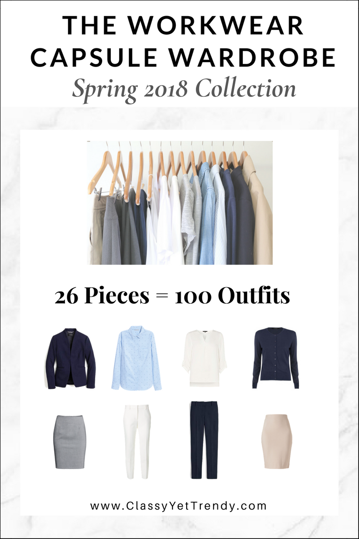 The Workwear Capsule Wardrobe: Spring 2018 Collection