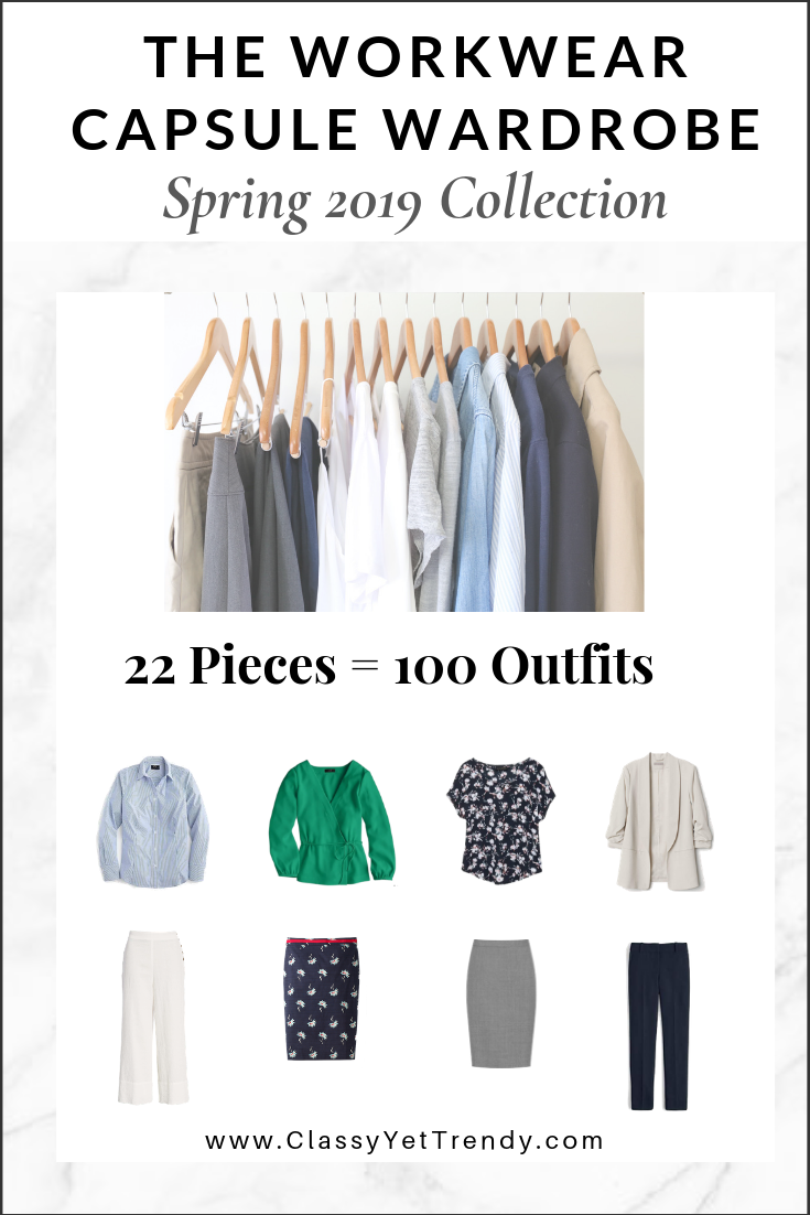The Workwear Capsule Wardrobe – Spring 2019 Collection