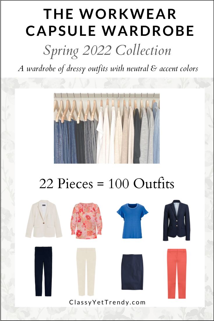 The Workwear Capsule Wardrobe - Spring 2022 Collection