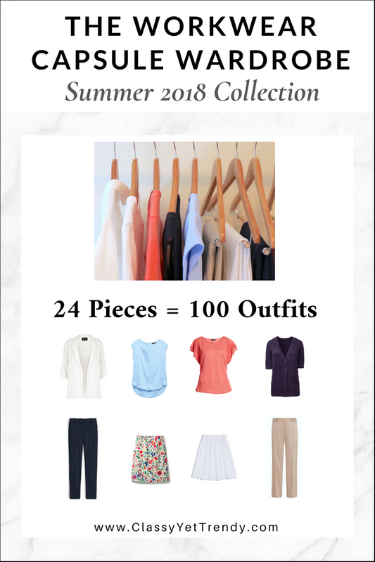 The Workwear Capsule Wardrobe - Summer 2018 Collection