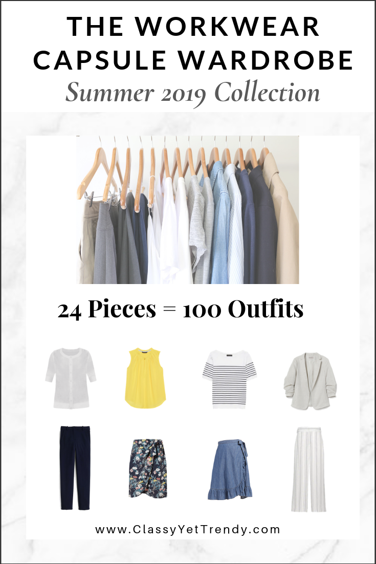 The Workwear Capsule Wardrobe – Summer 2019 Collection
