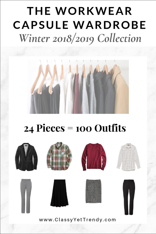 The Workwear Capsule Wardrobe - Winter 2018-2019 Collection