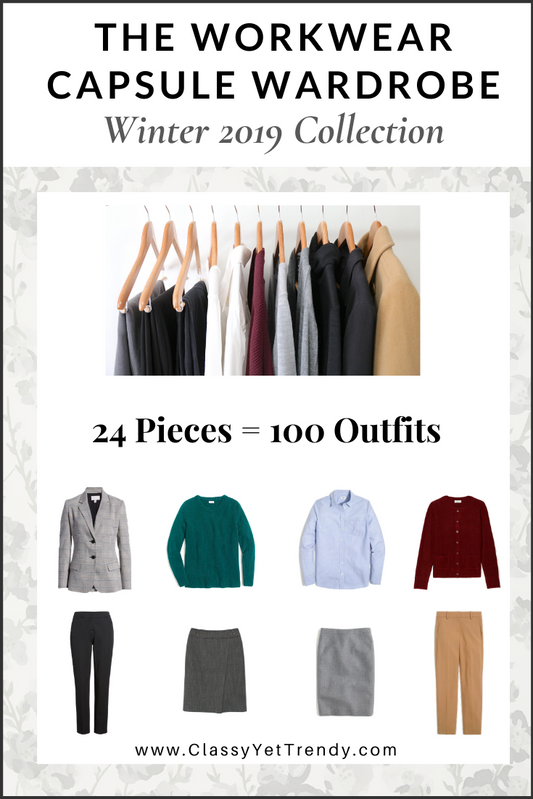 The Workwear Capsule Wardrobe - Winter 2019 Collection