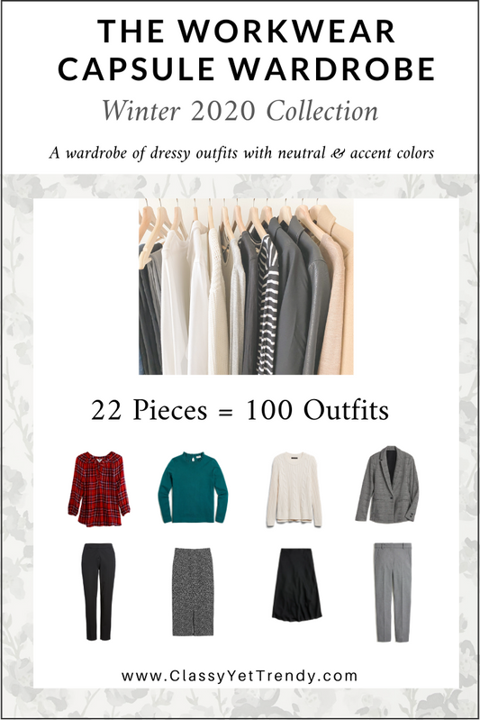 The Workwear Capsule Wardrobe - Winter 2020 Collection