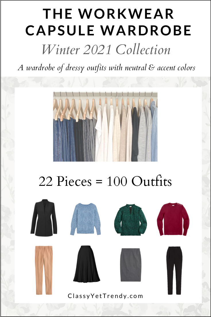 The Workwear Capsule Wardrobe - Winter 2021 Collection